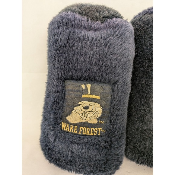 3 Wake Forest University Demon Deacon Golf Club Driver Head Cover Plush - Picture 3 of 11